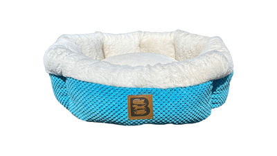 Brooklands Cozy Round Bed Azure