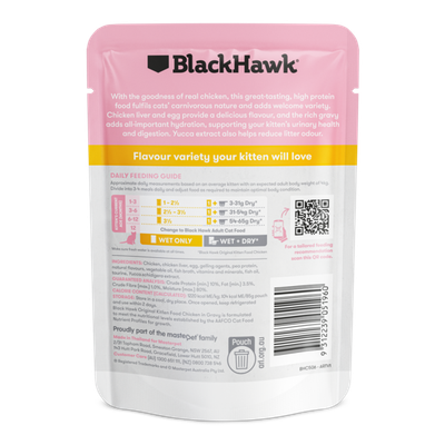 Blackhawk Kitten Chicken &amp; Gravy Sachets