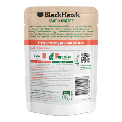 Blackhawk Cat Indoor Chicken &amp; Fish Sachets