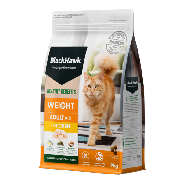 Blackhawk Healthy Benefits Cat Weight