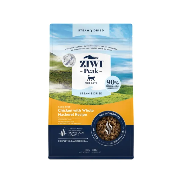 Ziwi Peak Cat Steam &amp; Dried Chicken