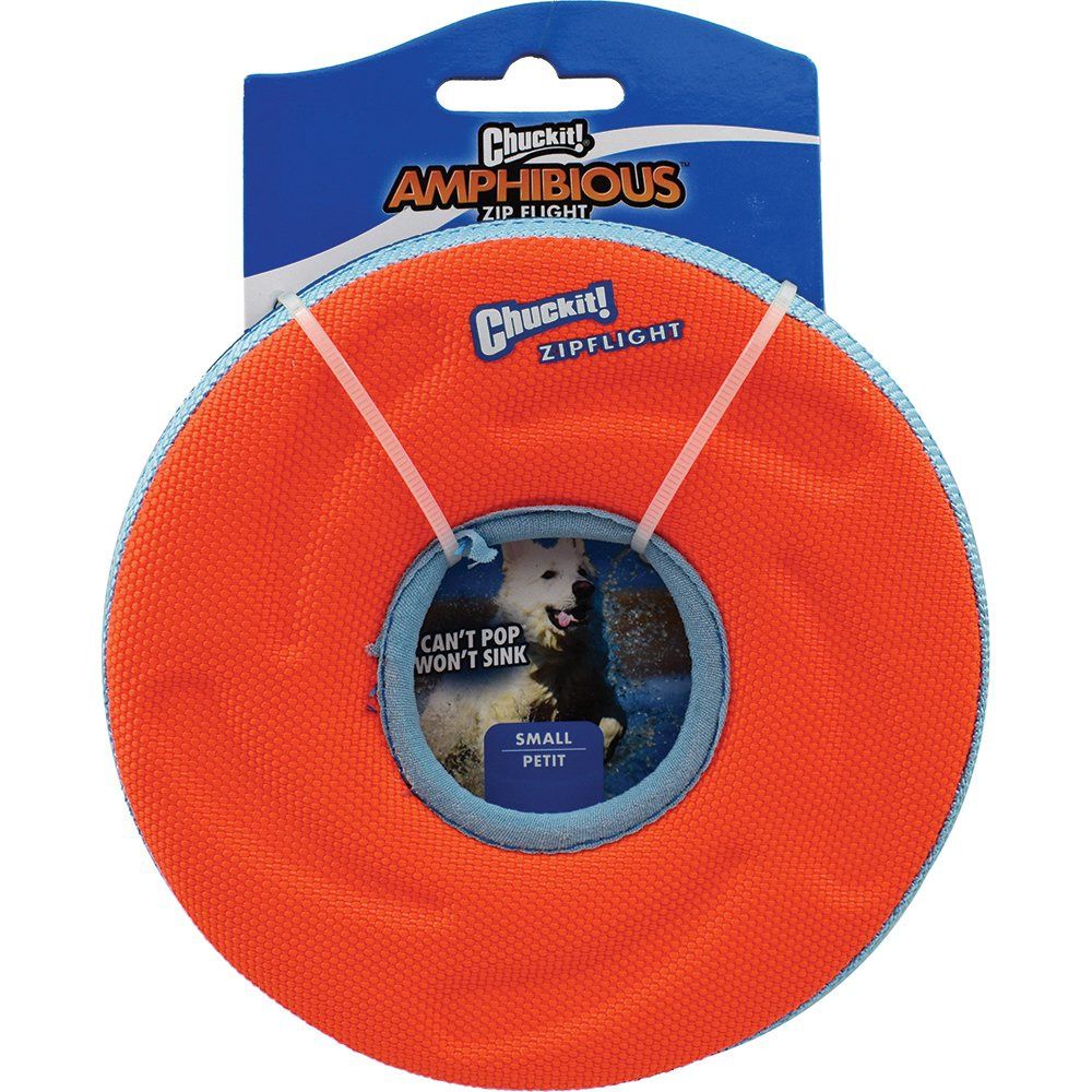 Chuckit Amphibious Zip Flight, Size: Small