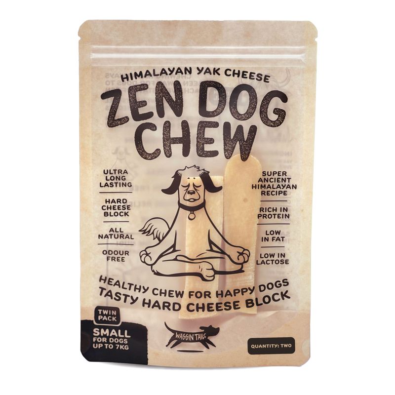 Zen Yak Dog Chews, Size: Small (Twin Pack for dogs under 7kg)