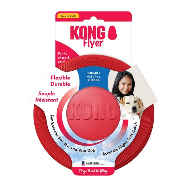 KONG Classic Flyer, Size: Small