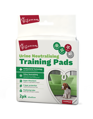 Yours Droolly - Urine Neutralising Pads, Pack Size: 2 Pack