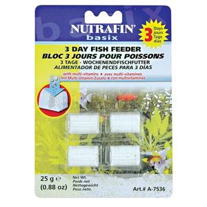 Nutrafin Basix Day Fish Feeder, Type: 3 Day