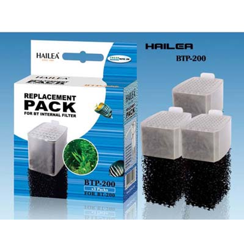 Hailea Replacement Cartridge - 3pk, Type: BTP200