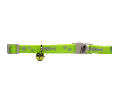 Cat Safety Collar - Fish Bone