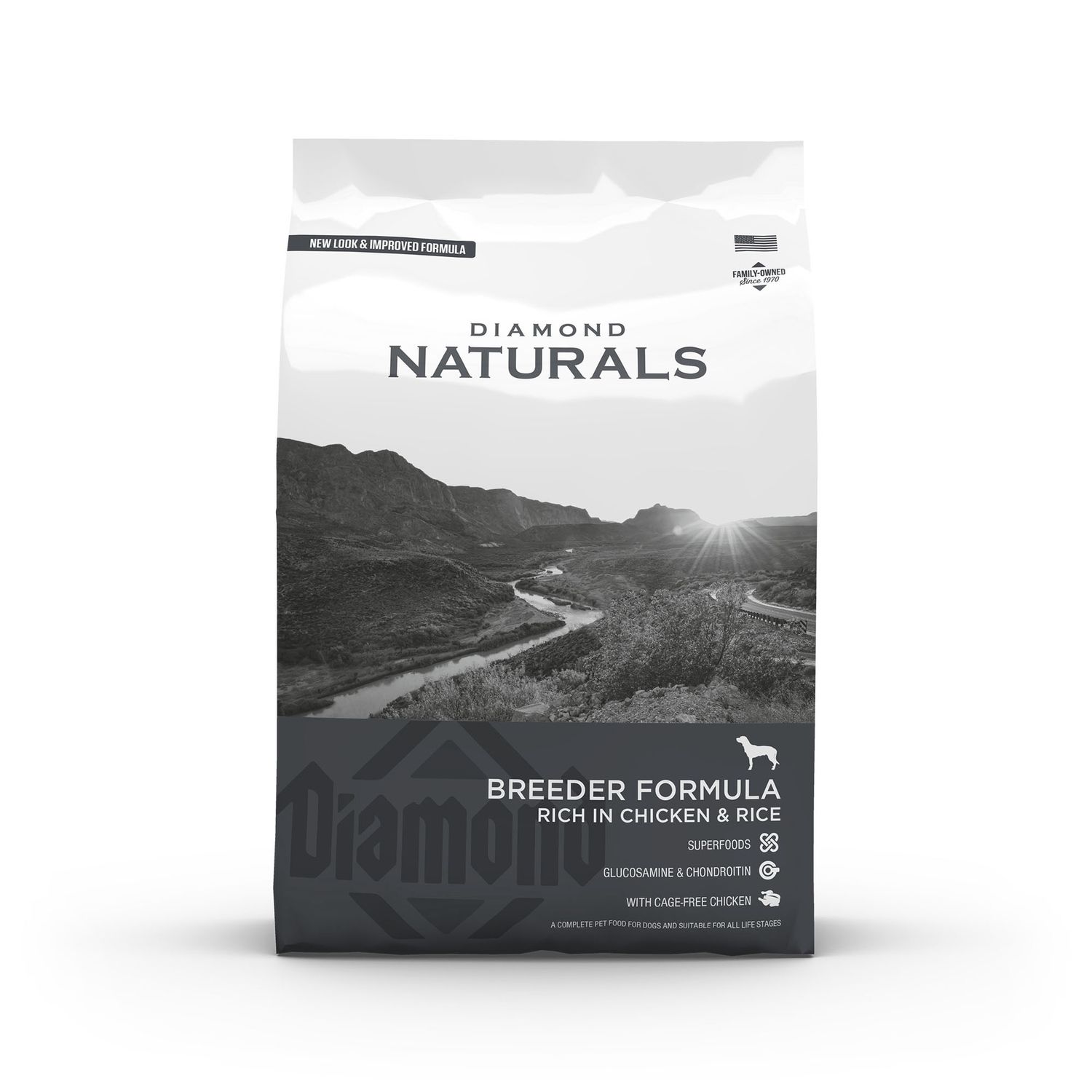 Diamond Naturals Dog Breeder Formula, Bag Size: 20kg