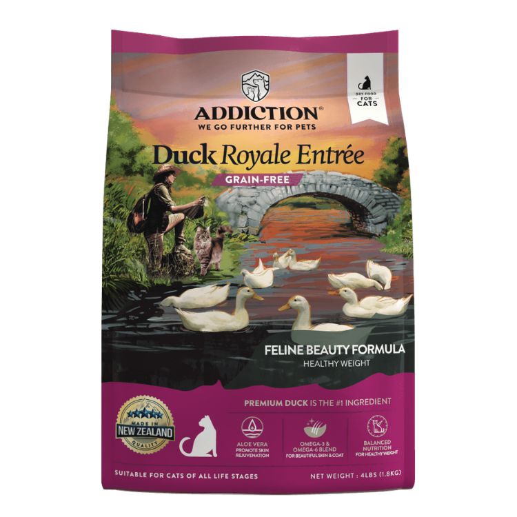 Addiction Cat Duck Royale Entrée, Size: 1.8kg