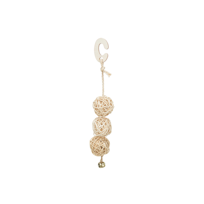 Trixie 3 Rattan Balls with Bell