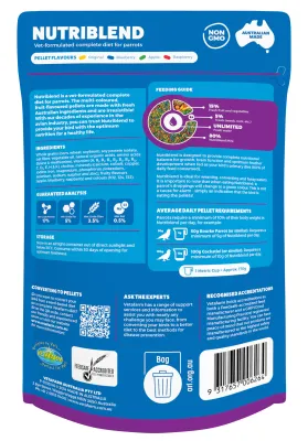 Vetafarm Nutriblend Mini Pellets