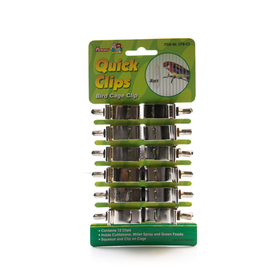Quickclip Bird Cage Clips