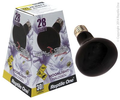 Reptile One Halogen Heat Lamp Moonlight