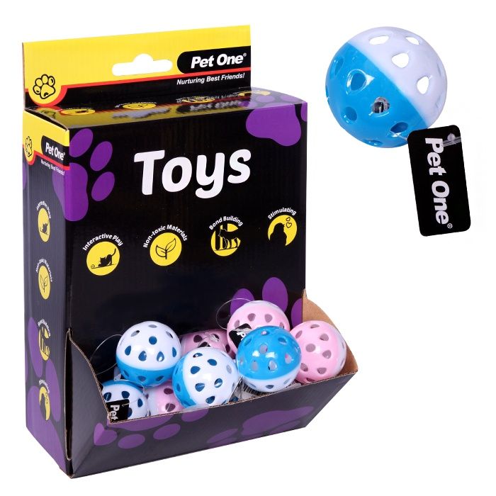 Pet One Cat Toy Soccer Ball, Type: Singles