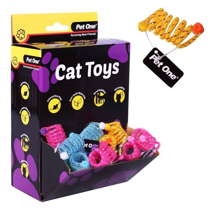 Pet One Cat Toy Spring, Type: Singles