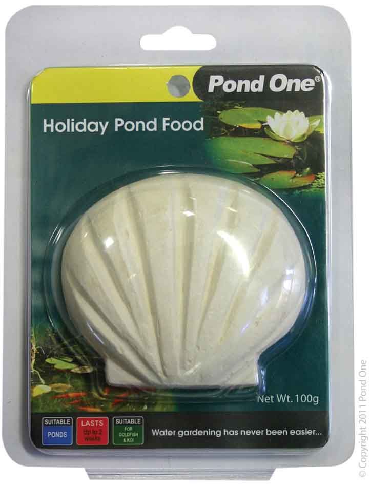 Pond One Holiday Fish Food Block