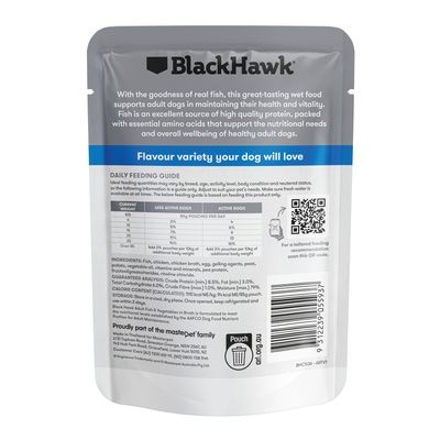 Blackhawk Original Adult Pouch Fish &amp; Veges