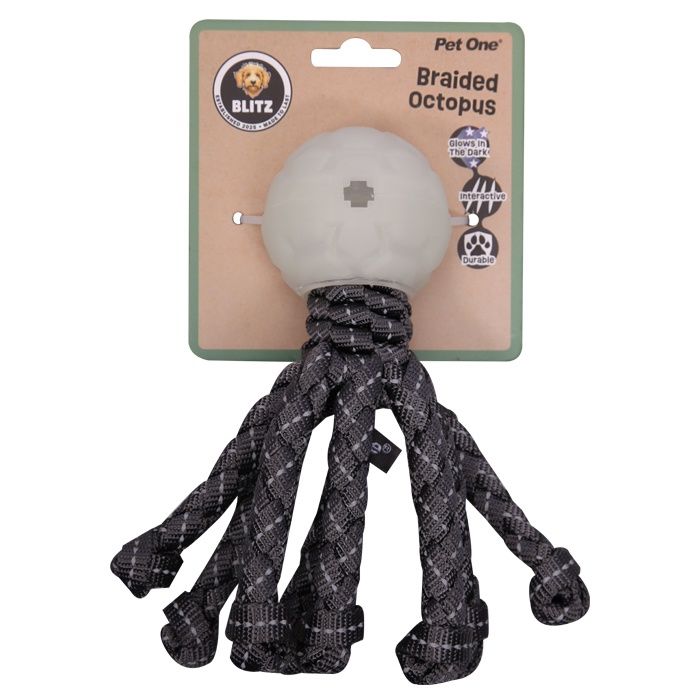 Blitz Octopus with Glow in the Dark Ball, Size: Medium