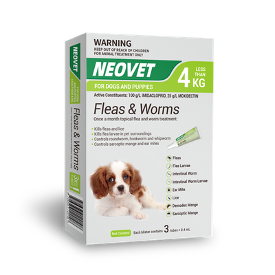 Neovet for Puppies &amp; Small Dogs (up to 4kg)