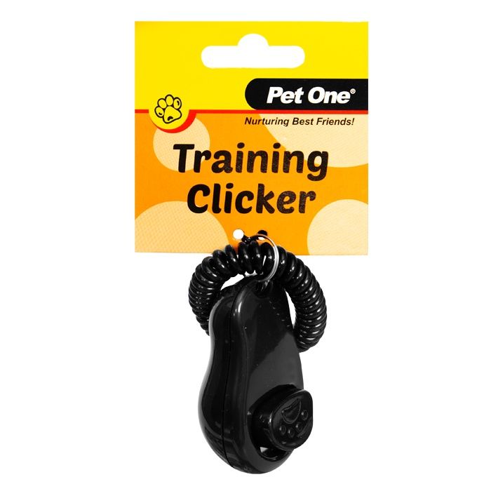 Pet One Training Clicker, Colour: Black