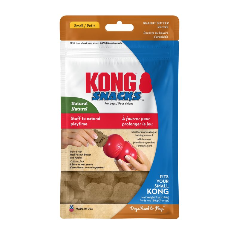 Kongs Peanut Butter Snacks, Size: Small