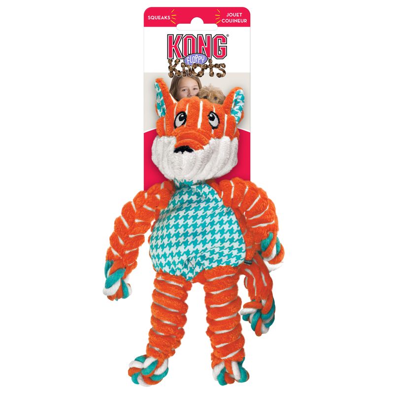 KONG Floppy Knots Fox