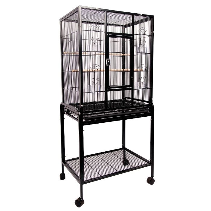 Avi One Bird Cage - 603 Square Black 65L