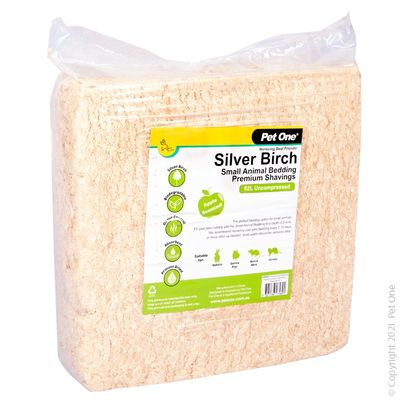 Pet One Silver Birch Apple Scented Premium Shavings