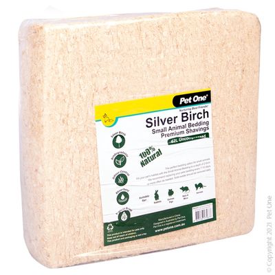 Pet One Silver Birch Premium Shavings