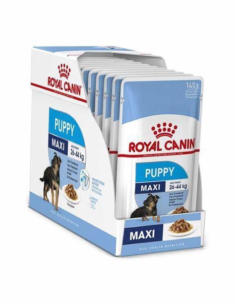 Royal Canin Maxi Puppy Chunks in Gravy
