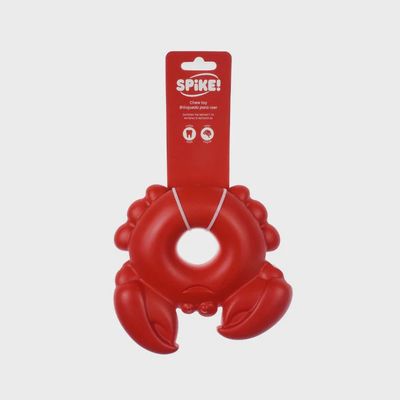 Spike Donut Crab Dog Toy