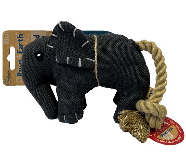 Paws 4 Earth Elephant with Rope Tail