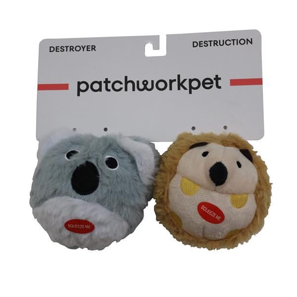 Patchwork Pet Pricklet Duo Koala &amp; Hedgehog