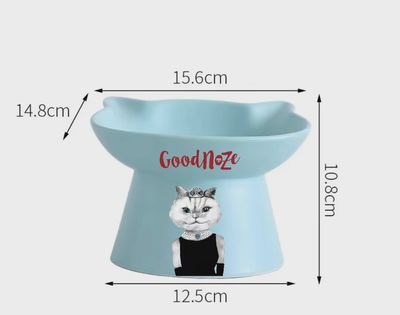 Good Nose Raised Cat Bowl