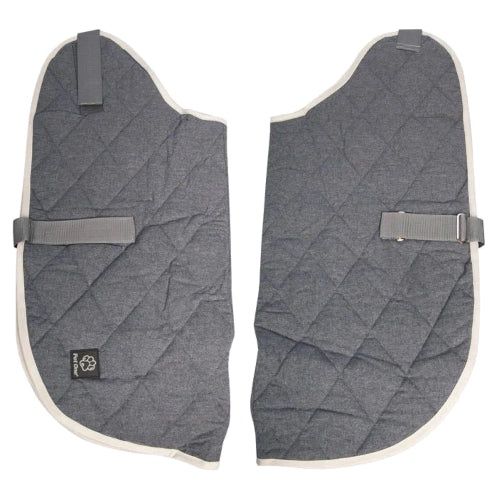 Nightsleeper Quilted Jacket Silver &amp; White