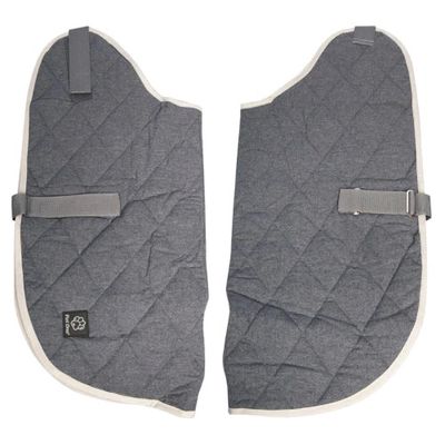 Nightsleeper Quilted Jacket Silver &amp; White