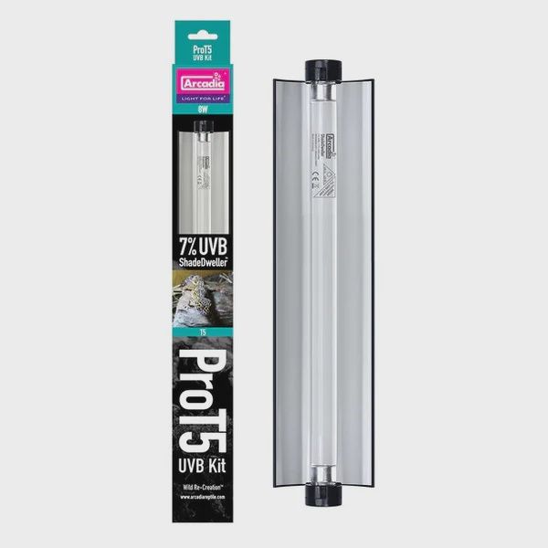 Arcadia ProT5 Kit 8w 7% Shade Dweller + Fitting