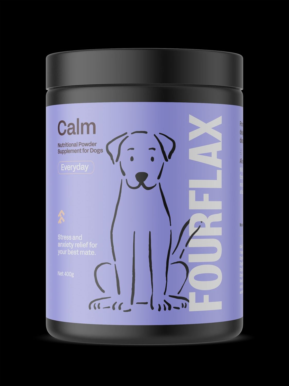 Fourflax Canine Calm, Size: 400g