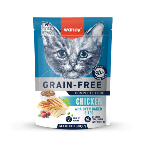 Wanpy Grainfree Kitten Chicken Recipe