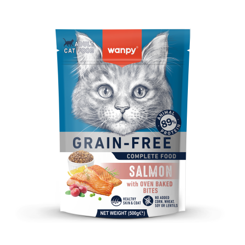 Wanpy Grainfree Cat Salmon Recipe