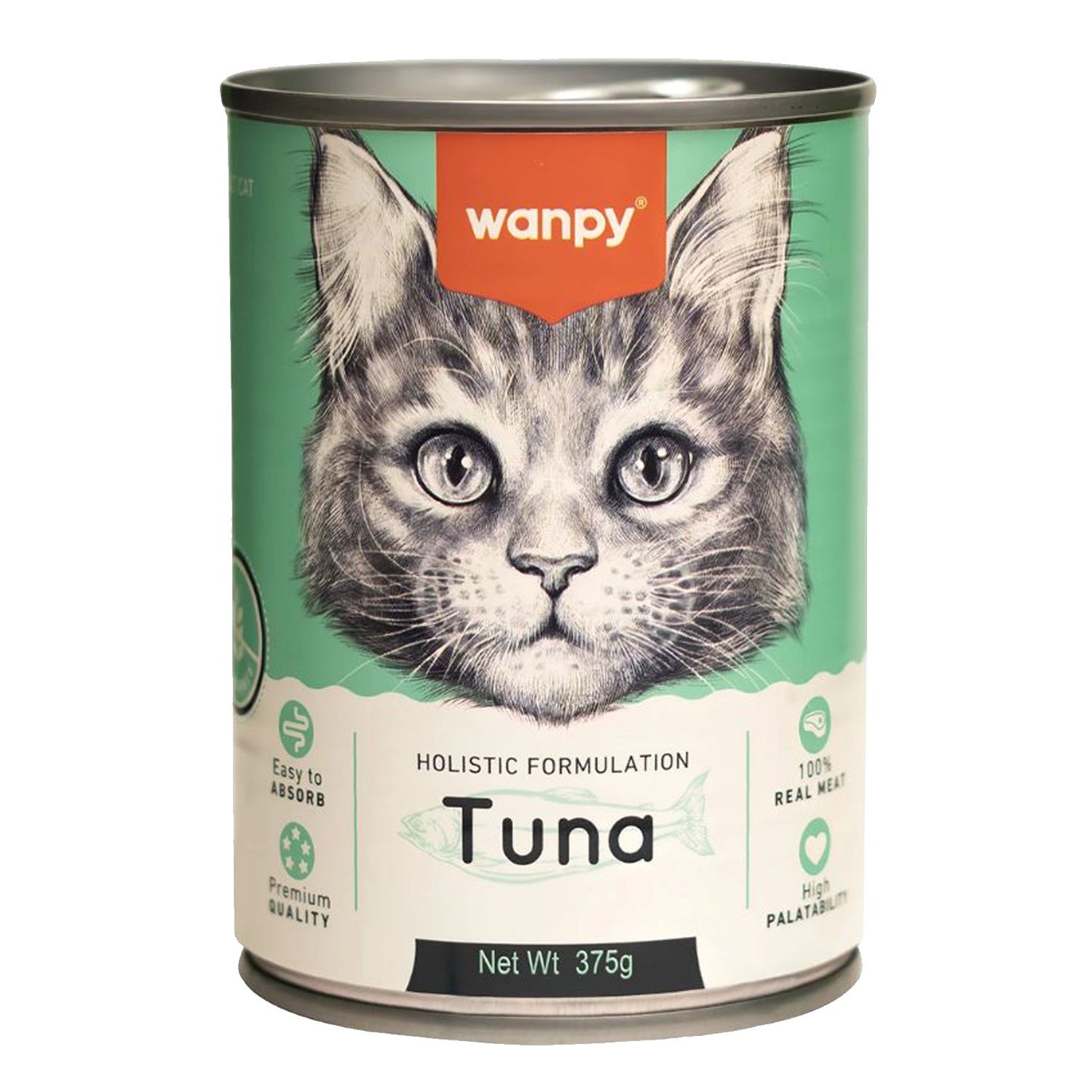 Wanpy Grainfree Cat Can Tuna