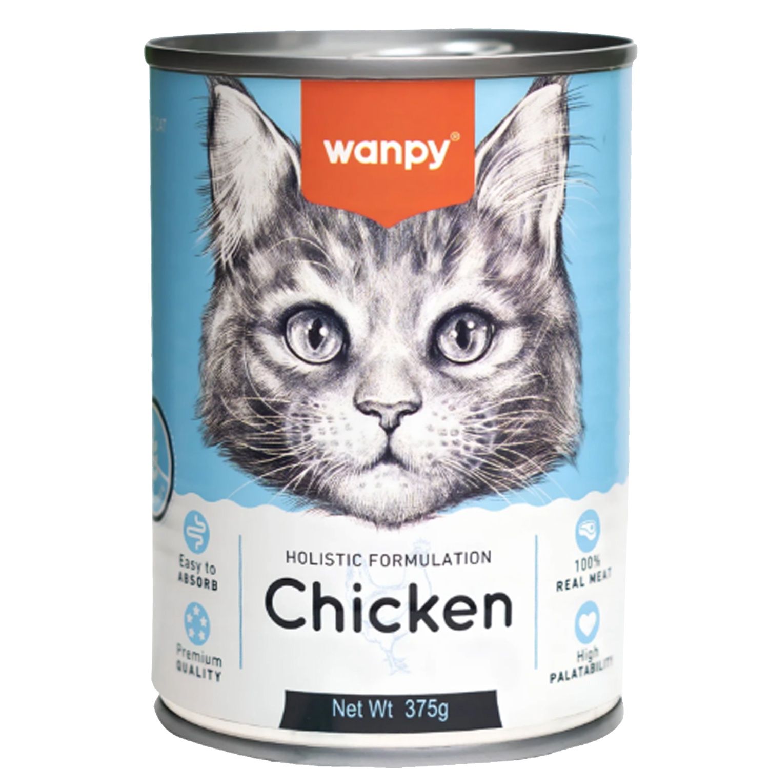 Wanpy Grainfree Cat Can Chicken