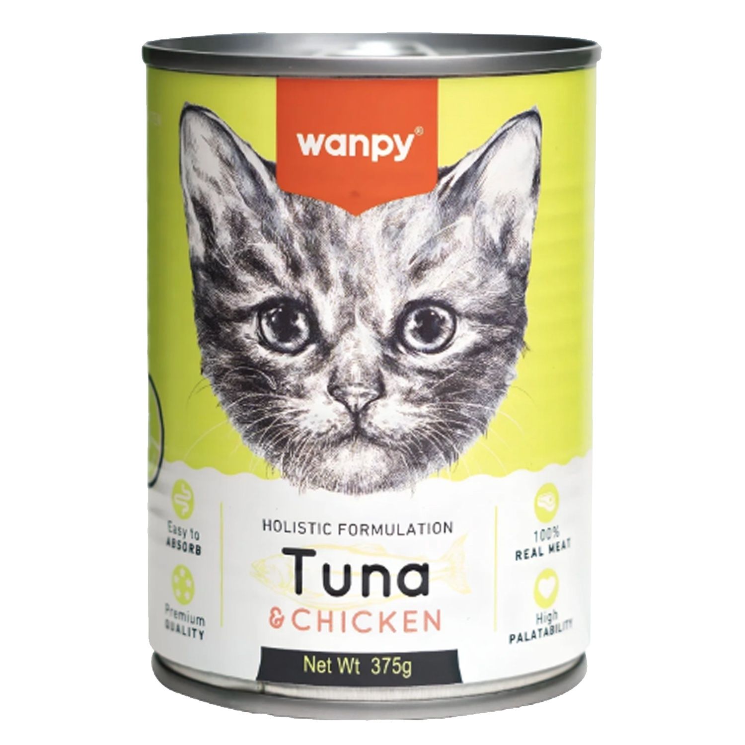 Wanpy Grainfree Kitten Can Chicken &amp; Tuna