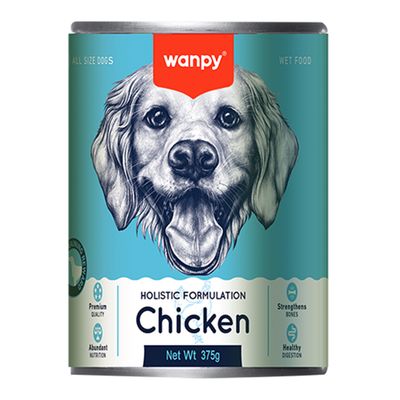 Wanpy Grainfree Dog Can Chicken