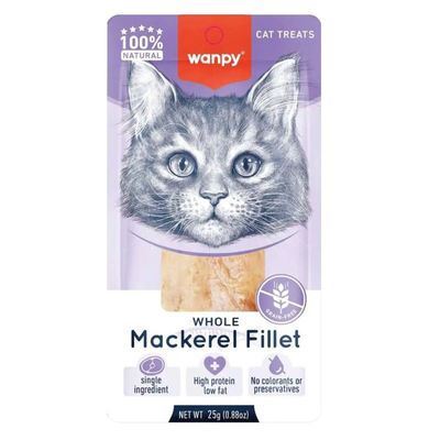 Wanpy Cat Pure Mackerel Fillet
