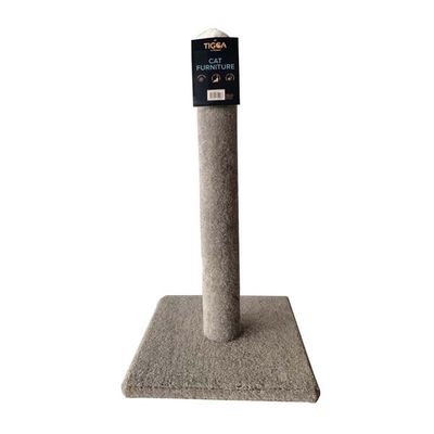 Tigga Carpet Cat Pole in Grey