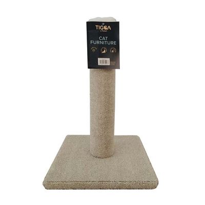 Tigga Carpet Cat Pole Cream