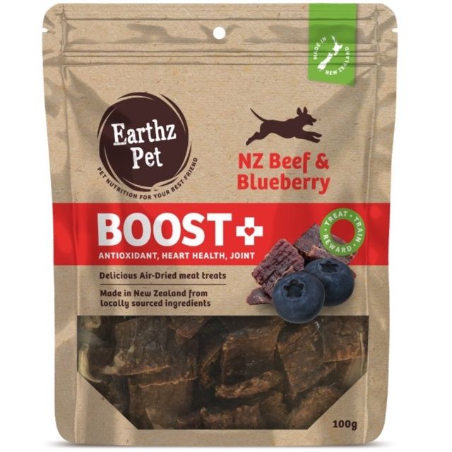 BOOST+ Beef &amp; Blueberry Dog Treats