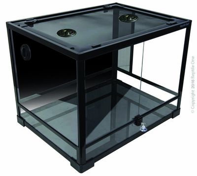 Reptile One RTF-600HL Glass Hinged Door Terrarium